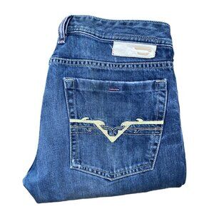 Vintage 2005 Diesel Jeans Size 32 ZATHAN Blue